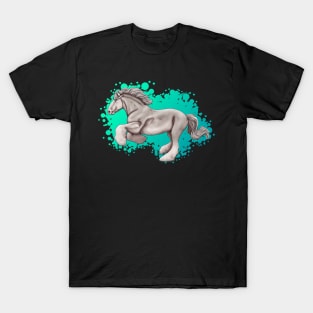 Shire Horse White T-Shirt